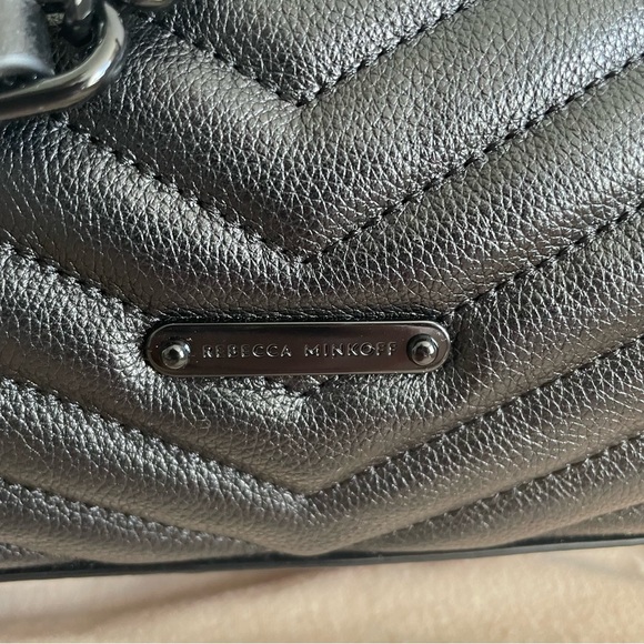 Rebecca Minkoff Edie Shoulder Bag, Black - Picture 12 of 16
